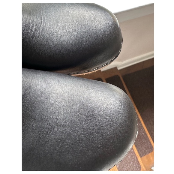 Swedish Hasbeens Zip It Emy, Black, Size 36, EUC - Picture 9 of 11